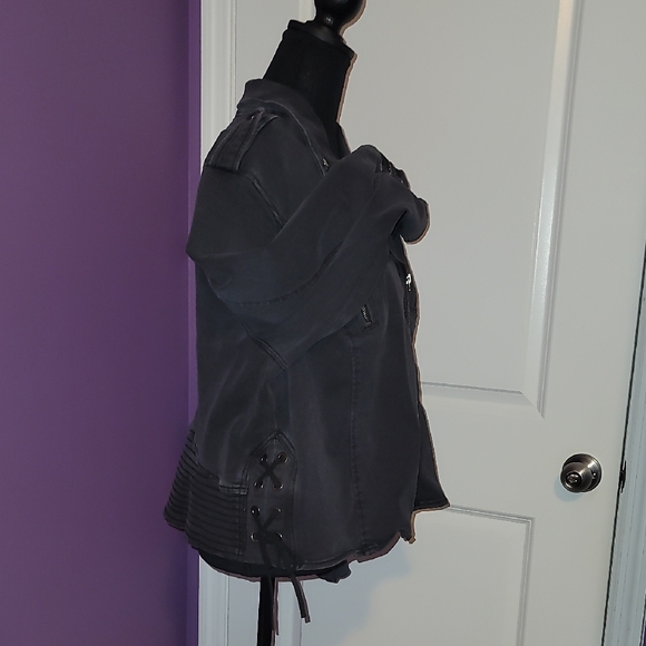 Lane Bryant Charcoal Gray Jacket Sz: 20 - Picture 5 of 11